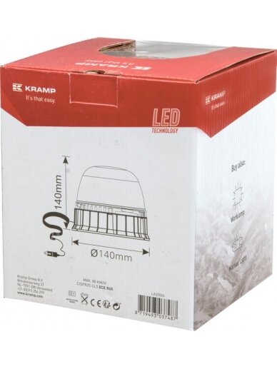 Švyturys LED, magnetinis su kištuku EMC 3 Švyturys LED, magnetinis su kištuku EMC 3