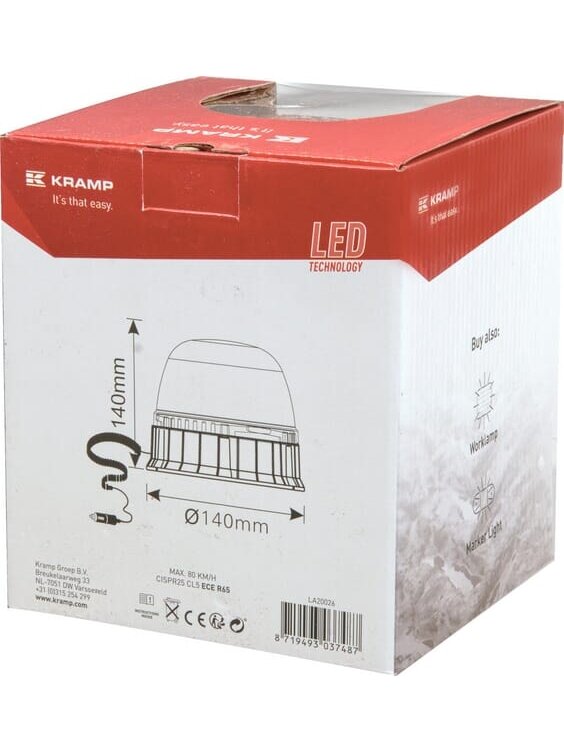 Švyturys LED, magnetinis su kištuku EMC 3