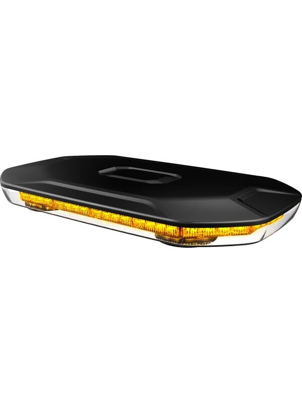 Šviesos juosta LED, 50W, 12-24V, gintarinė, tvirtinama varžtais/magnetinė, 380 mm, Kramp