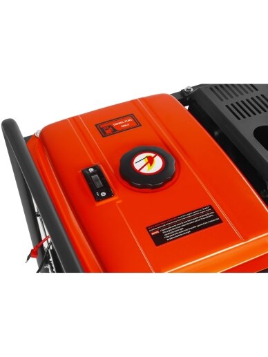 Tai Kraft&Dele KD3243 dyzelinis elektros generatorius, deklaruojamas kaip 7 kW, 230/400 V. 3 Tai Kraft&Dele KD3243 dyzelinis elektros generatorius, deklaruojamas kaip 7 kW, 230/400 V. 3