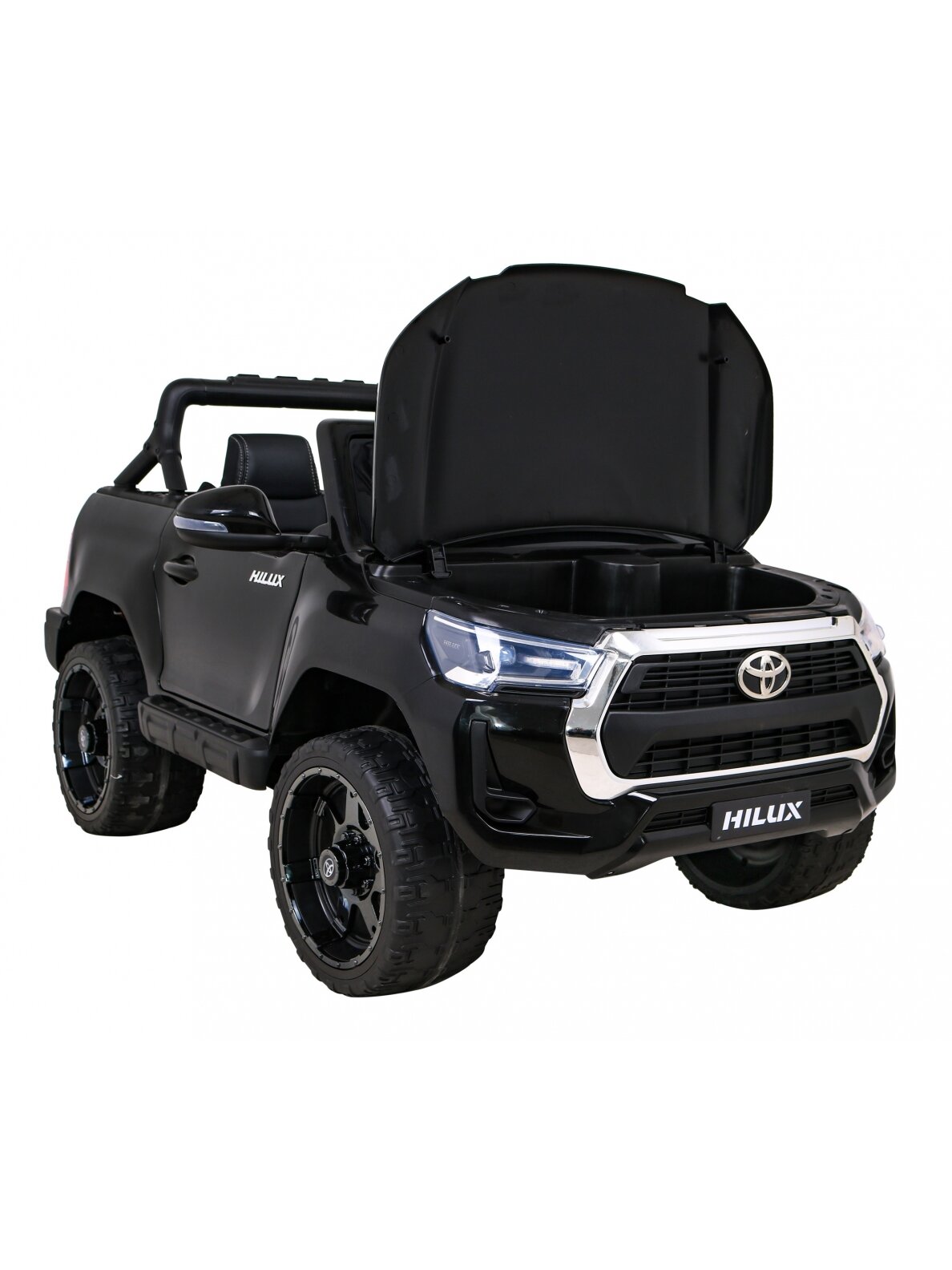 Toyota Hilux Elektromobilis vaikams Juoda 15