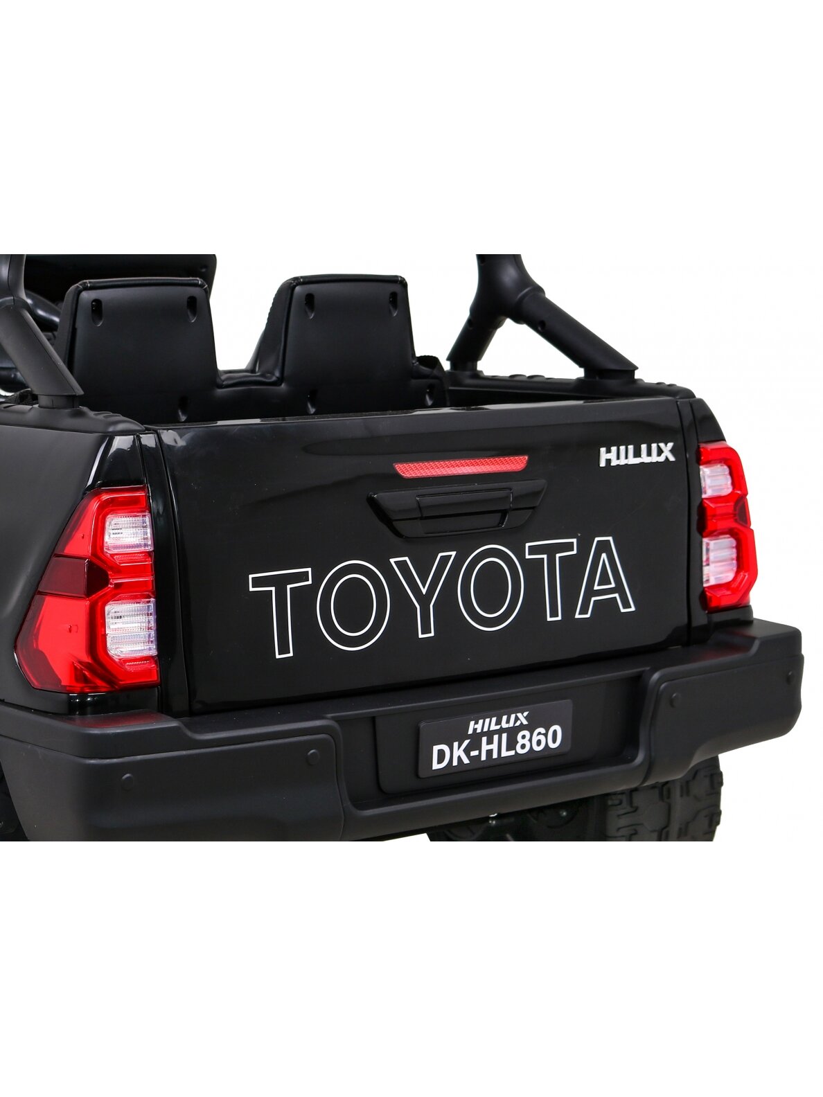 Toyota Hilux Elektromobilis vaikams Juoda 5