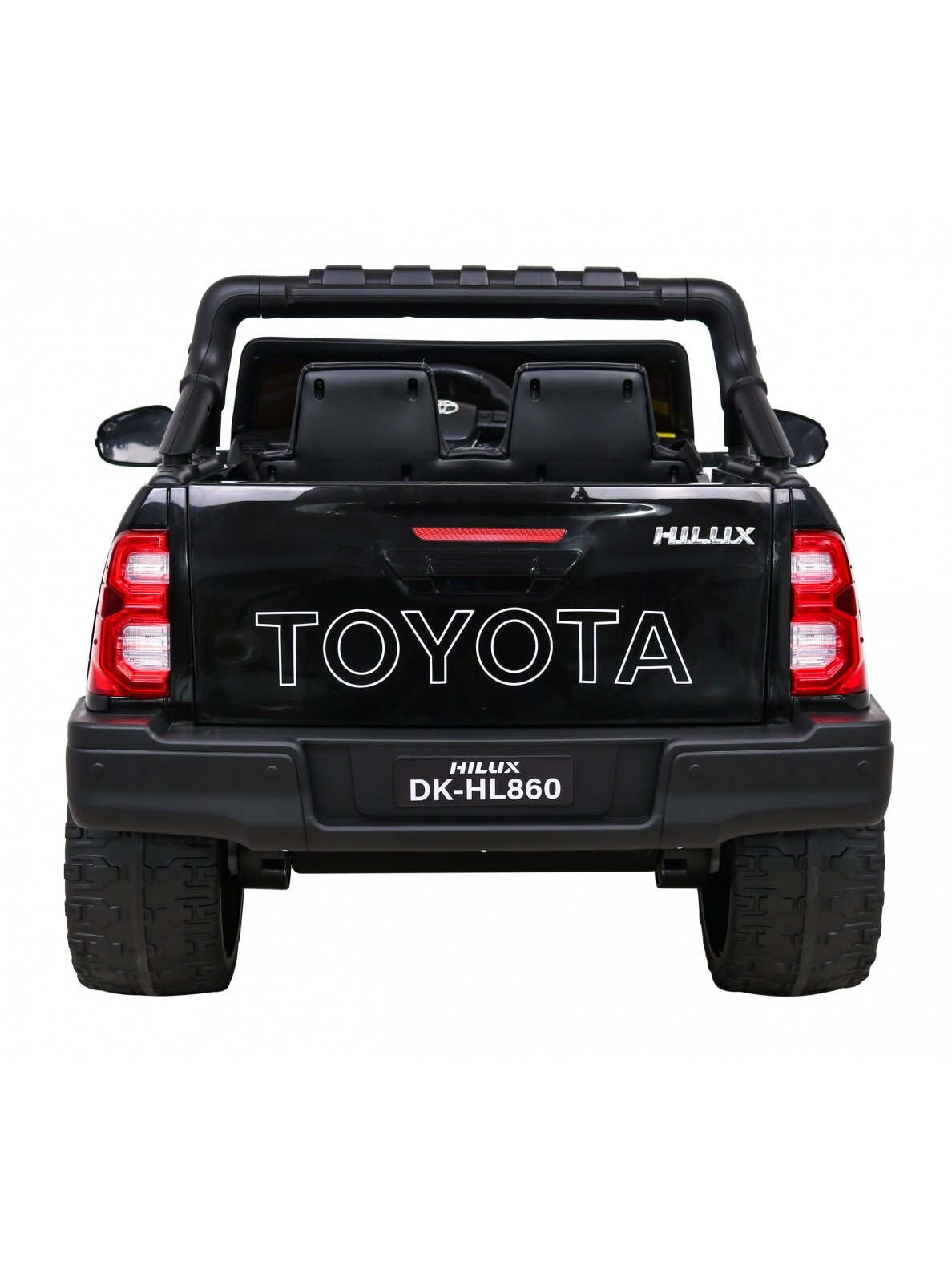 Toyota Hilux Elektromobilis vaikams Juoda 6