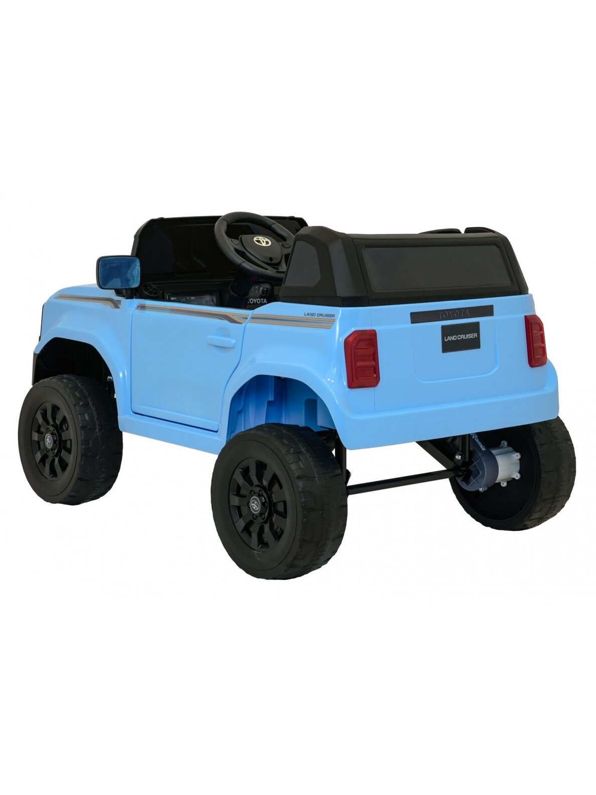 Toyota Land Cruiser PRADO Blue Elektromobilis vaikams 5 Toyota Land Cruiser PRADO Blue Elektromobilis vaikams 5