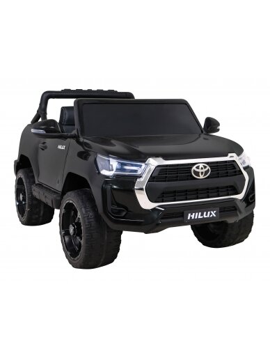 Toyota Hilux Elektromobilis vaikams Juoda 11