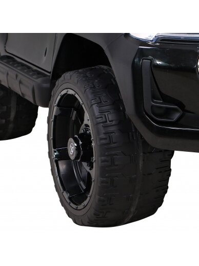 Toyota Hilux Elektromobilis vaikams Juoda 12