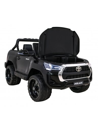 Toyota Hilux Elektromobilis vaikams Juoda 15