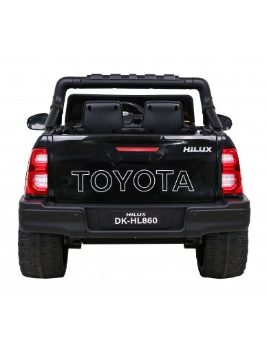 Toyota Hilux Elektromobilis vaikams Juoda 6