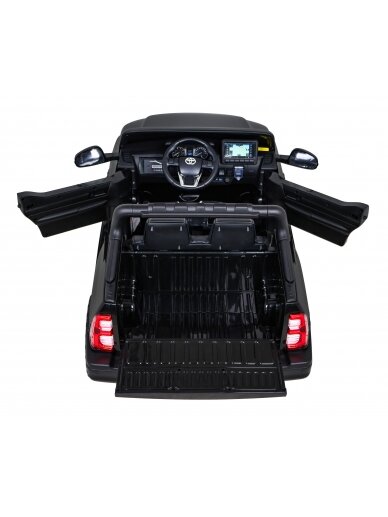 Toyota Hilux Elektromobilis vaikams Juoda 7