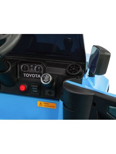 Toyota Land Cruiser PRADO Blue Elektromobilis vaikams 11 Toyota Land Cruiser PRADO Blue Elektromobilis vaikams 11