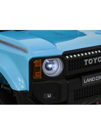 Toyota Land Cruiser PRADO Blue Elektromobilis vaikams 14 Toyota Land Cruiser PRADO Blue Elektromobilis vaikams 14