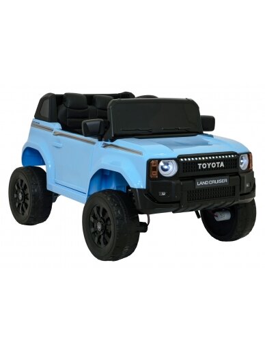 Toyota Land Cruiser PRADO Blue Elektromobilis vaikams 4 Toyota Land Cruiser PRADO Blue Elektromobilis vaikams 4