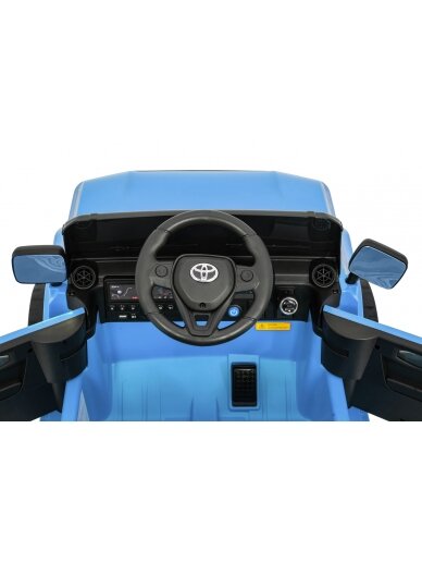 Toyota Land Cruiser PRADO Blue Elektromobilis vaikams 9 Toyota Land Cruiser PRADO Blue Elektromobilis vaikams 9