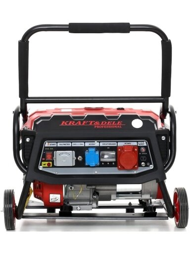 Trifazis benzininis elektros generatorius KD139, 3000 W 12/230/380 V Trifazis benzininis elektros generatorius KD139, 3000 W 12/230/380 V
