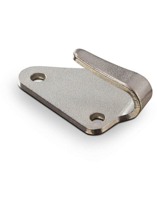 Trijų skylučių brezento kablys INOX A4, 50 x 40 mm, atsparus sūriam vandeniui Trijų skylučių brezento kablys INOX A4, 50 x 40 mm, atsparus sūriam vandeniui