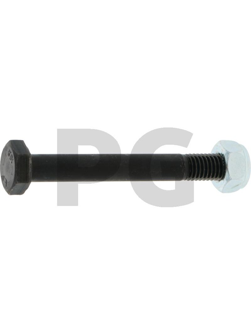 Varžtas su Užrakinimo veržlė M10 x 1.5 x 80 mm Varžtas su Užrakinimo veržlė M10 x 1.5 x 80 mm