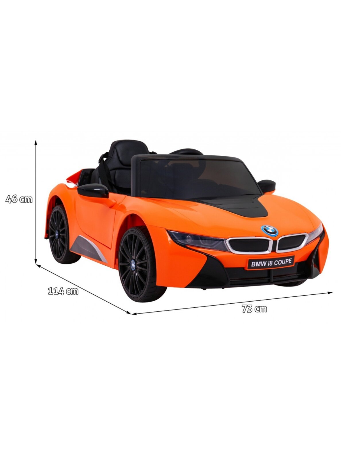 VEŽIMĖLIS BMW I8 LIFT Orange 1 VEŽIMĖLIS BMW I8 LIFT Orange 1
