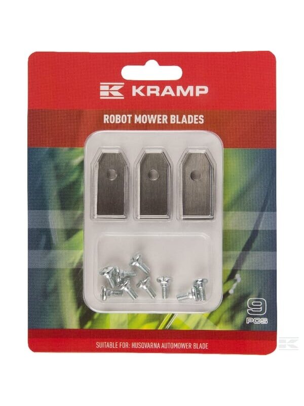 Vejos roboto peilis skirtas Gardena, HQ 9vnt, Tinka Husqvarna R38Li,R40Li,R45Li,R50Li,R70Li,R75Li,R80Li,R100Li,R130Li | 4087-20 Vejos roboto peilis skirtas Gardena, HQ 9vnt, Tinka Husqvarna R38Li,R40Li,R45Li,R50Li,R70Li,R75Li,R80Li,R100Li,R130Li | 4087-20