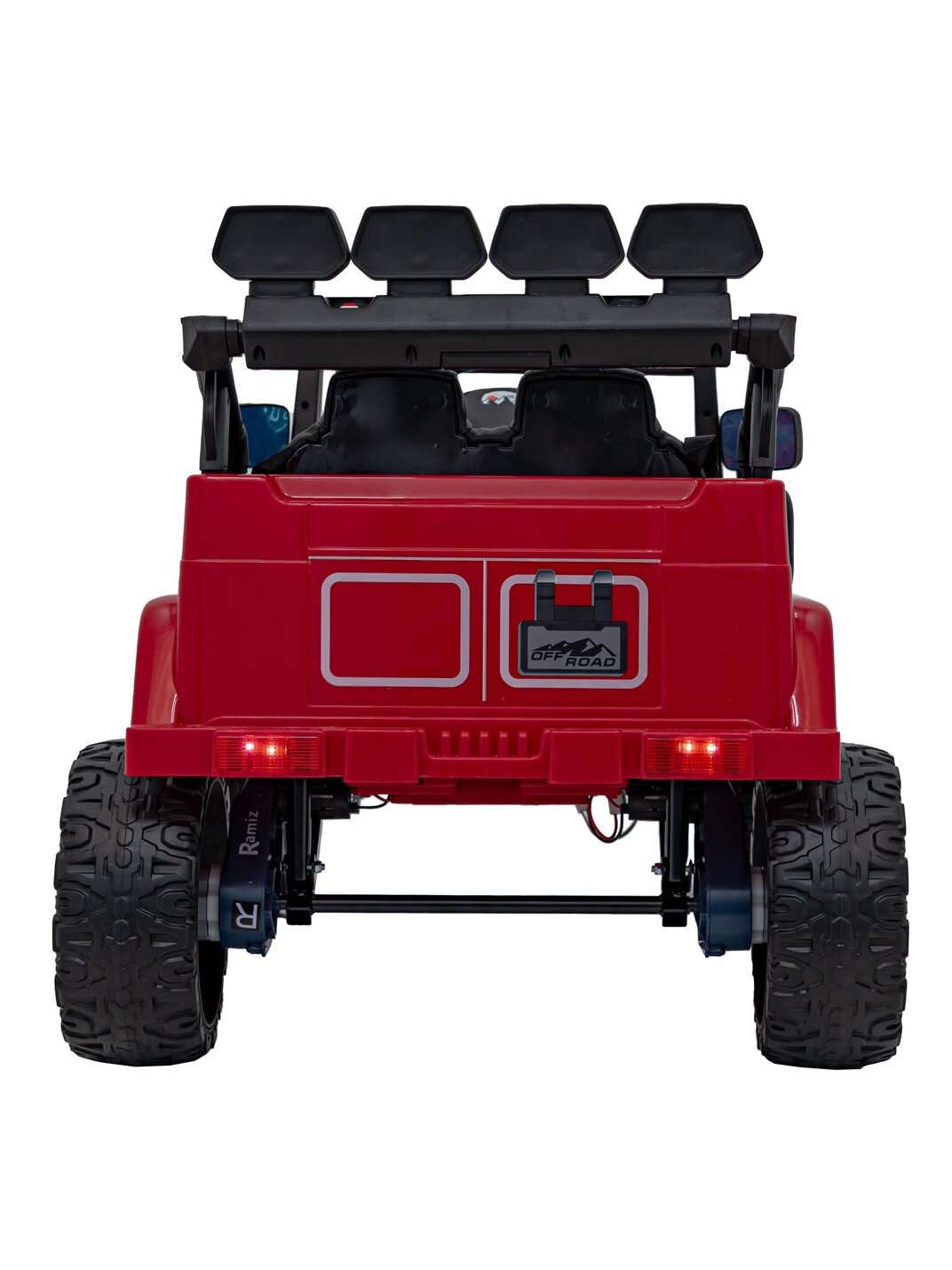 Visureigių Elektromobilis vaikams CLIMBER Raudona 5 Visureigių Elektromobilis vaikams CLIMBER Raudona 5