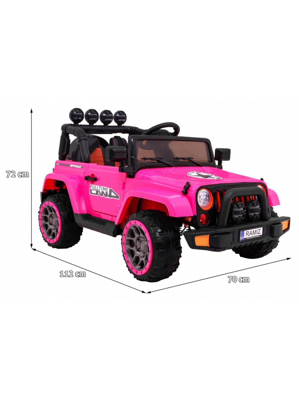 Visureigis 4WD rožinis visureigis 1 Visureigis 4WD rožinis visureigis 1