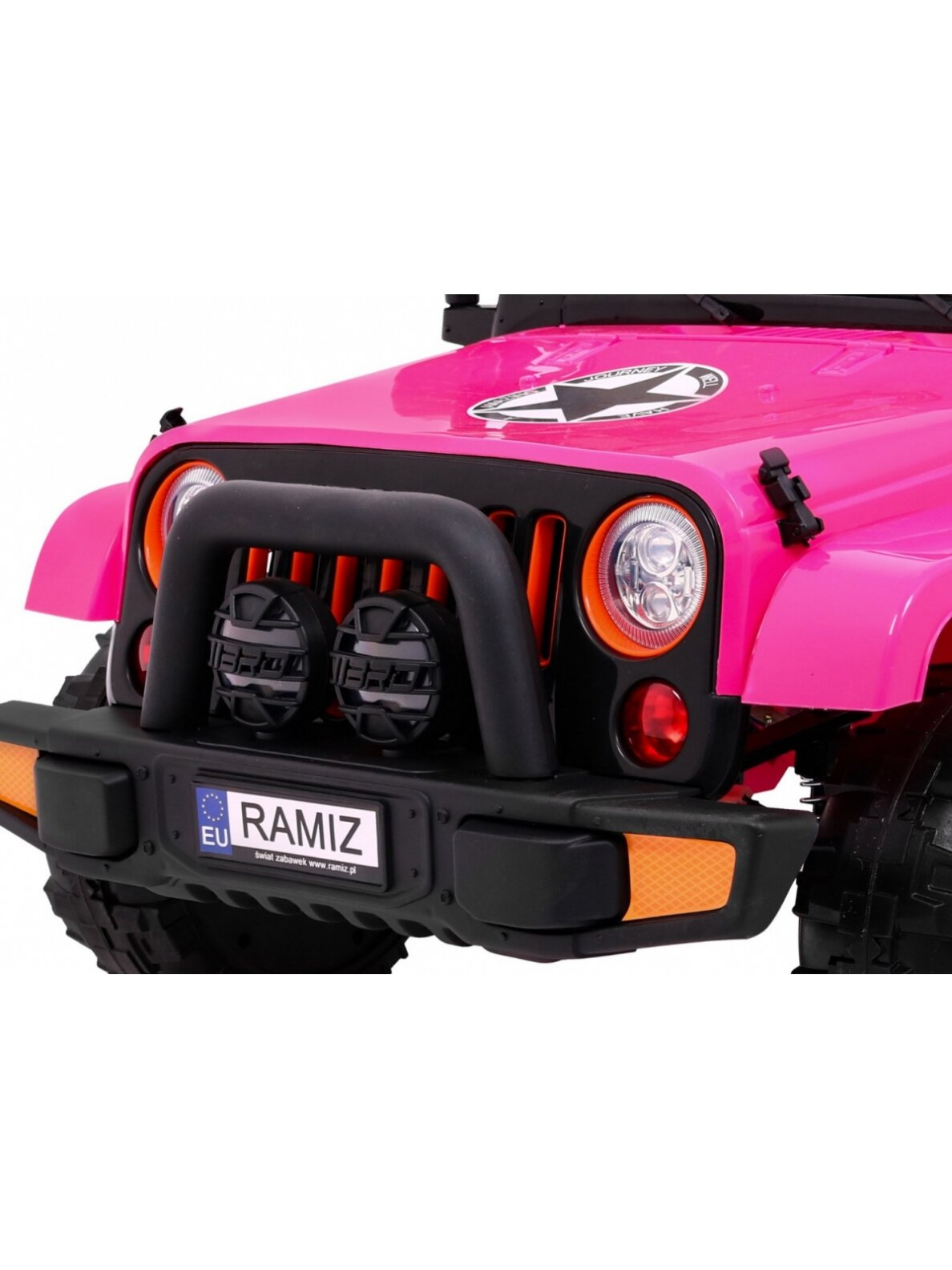 Visureigis 4WD rožinis visureigis 12