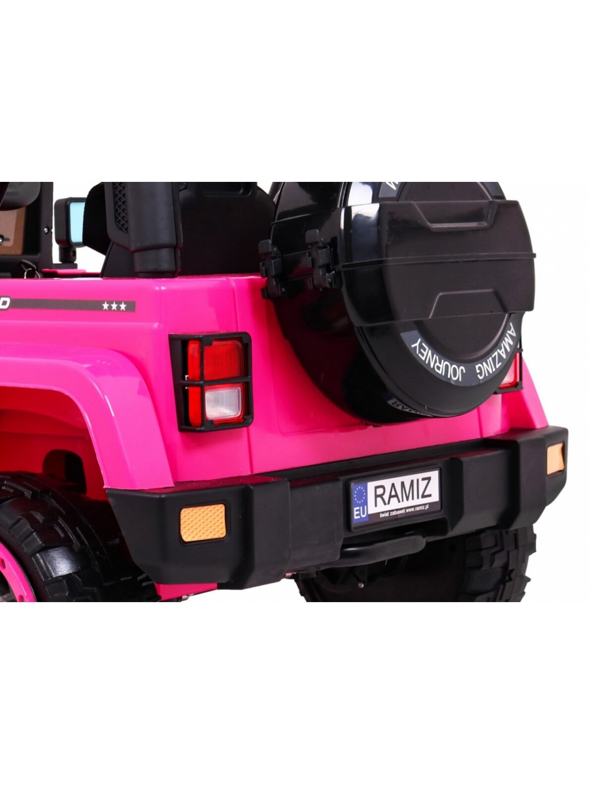 Visureigis 4WD rožinis visureigis 13