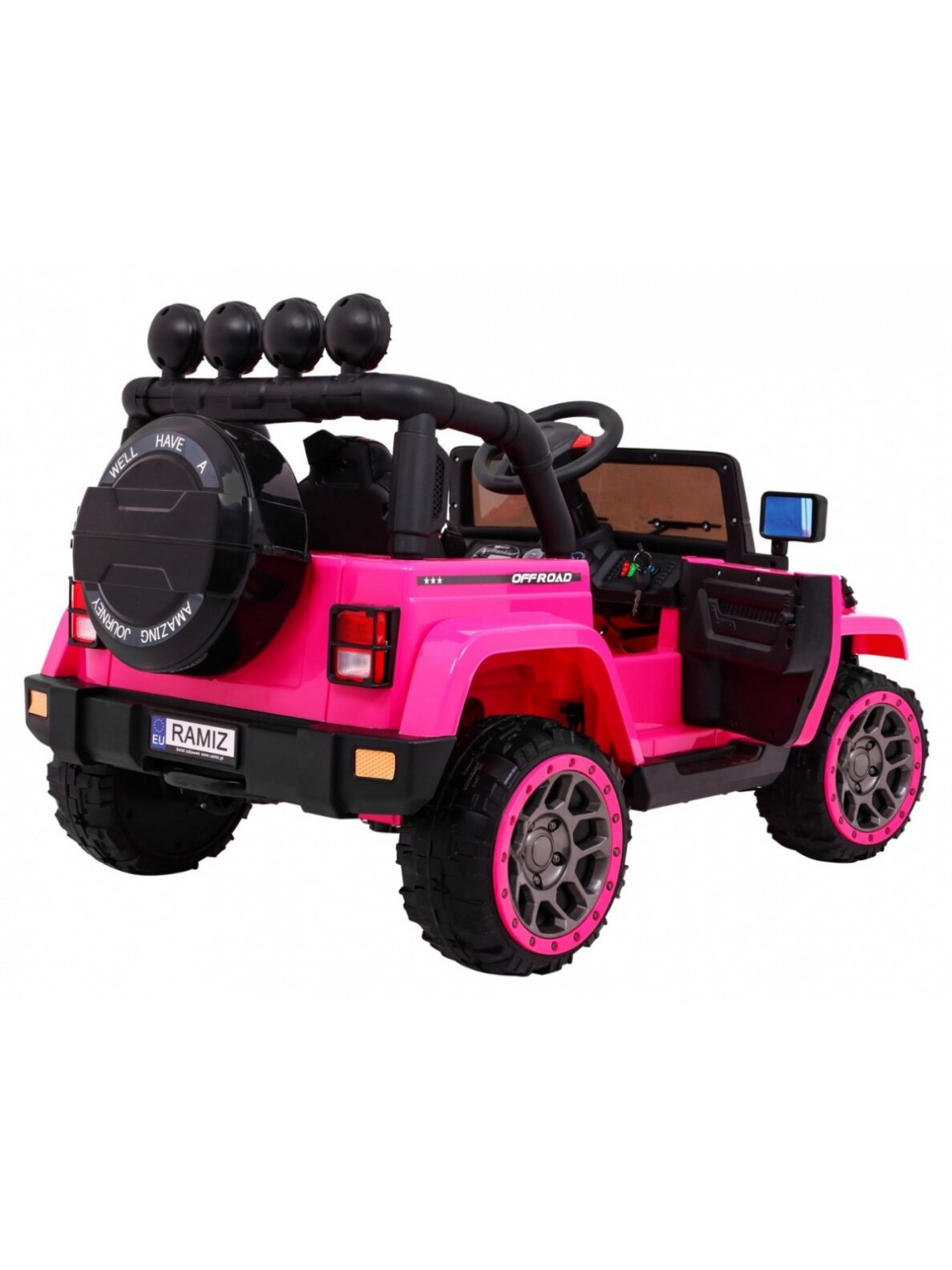 Visureigis 4WD rožinis visureigis 7 Visureigis 4WD rožinis visureigis 7