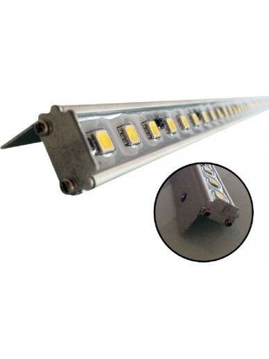 Vidaus apšvietimas LED, 15W, 1320lm, stačiakampis, 24V, 1000x24mm, Kramp 4 Vidaus apšvietimas LED, 15W, 1320lm, stačiakampis, 24V, 1000x24mm, Kramp 4