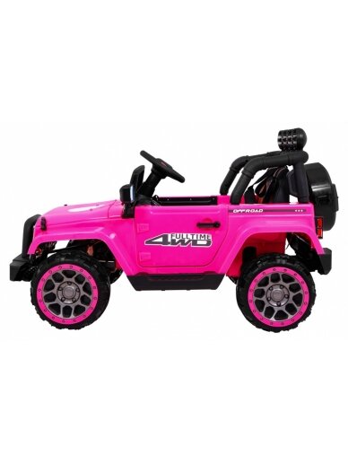 Visureigis 4WD rožinis visureigis 3
