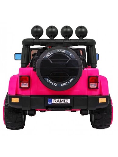 Visureigis 4WD rožinis visureigis 5