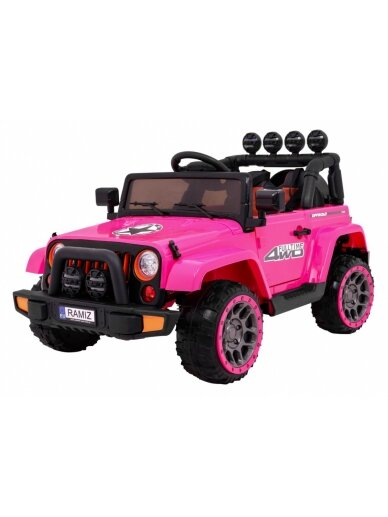 Visureigis 4WD rožinis visureigis Visureigis 4WD rožinis visureigis