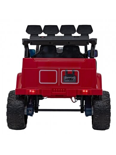 Visureigių Elektromobilis vaikams CLIMBER Raudona 5 Visureigių Elektromobilis vaikams CLIMBER Raudona 5