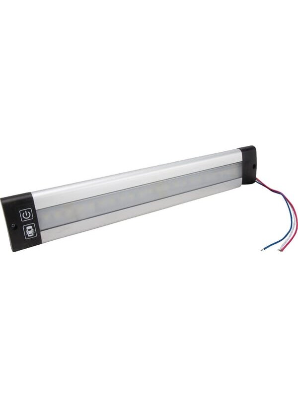 Vidaus apšvietimas LED, 770lm, stačiakampio formos, 12/24V, baltas, tvirtinamas varžtais, 300x22 LED, Britax