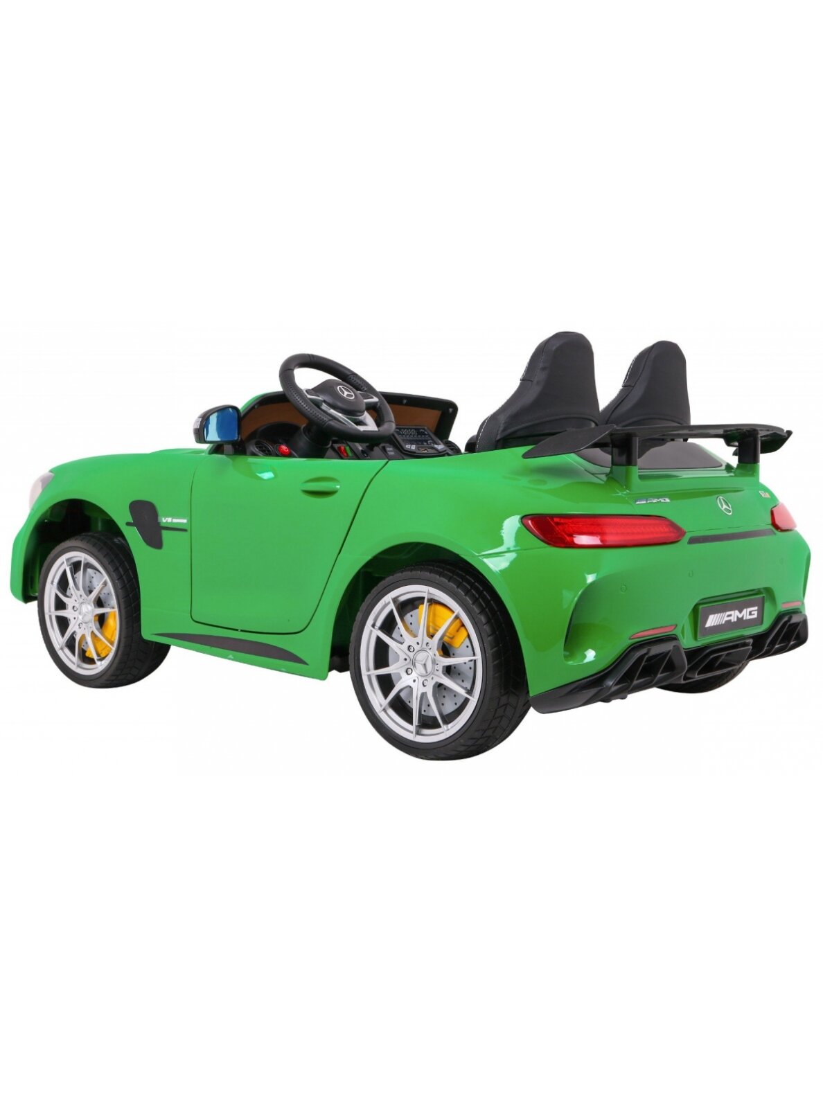 Žalios spalvos "Mercedes-Benz GT R 4 x 4 4 Žalios spalvos "Mercedes-Benz GT R 4 x 4 4