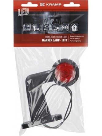 Žibintai LH LED, 12-24V, 125,5x148,5x48,6 mm, Kramp 2 Žibintai LH LED, 12-24V, 125,5x148,5x48,6 mm, Kramp 2