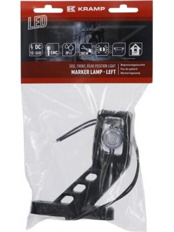 Žibintas LH LED, 12-24V, 114x135x37mm, Kramp 5 Žibintas LH LED, 12-24V, 114x135x37mm, Kramp 5