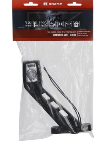 Žibintas RH LED, 12-24V, 165x187x37mm, Kramp 3