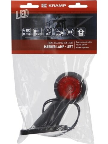 Žibintas LH LED, 12-24V, 108x134.5x49mm, Kramp 2 Žibintas LH LED, 12-24V, 108x134.5x49mm, Kramp 2