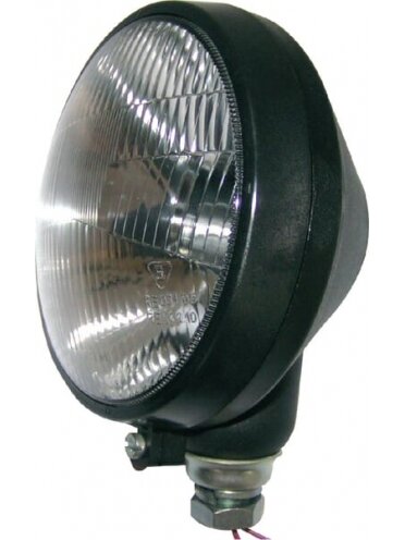 Žibintas halogeninis, 40/45W, apvalus, 12 V, skaidrus, tvirtinamas varžtais, Ø 160 mm