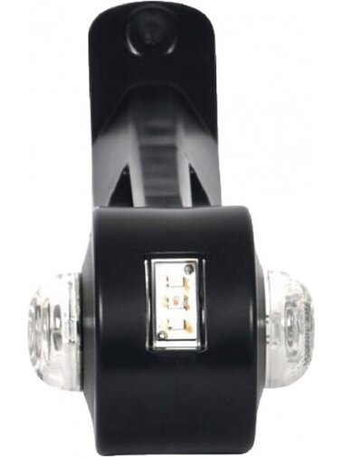 Žibintas RH LED, apvalus, 12/24V, gintarinis/raudonas/baltas, tvirtinamas varžtais, 130x131mm, Waś 4 Žibintas RH LED, apvalus, 12/24V, gintarinis/raudonas/baltas, tvirtinamas varžtais, 130x131mm, Waś 4