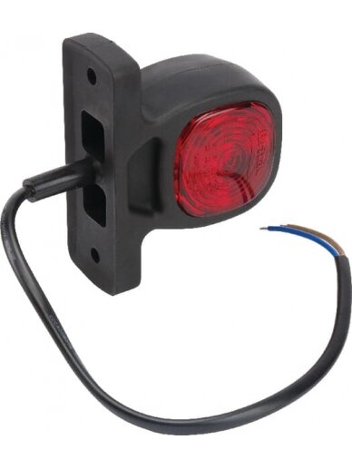 Žibintai LH LED, 12/24V, raudonos/baltos/juodos spalvos, tvirtinami varžtais, "Britax Žibintai LH LED, 12/24V, raudonos/baltos/juodos spalvos, tvirtinami varžtais, "Britax