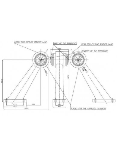 Žibintas 12/24V, 156,5x167x68mm, gopart 5 Žibintas 12/24V, 156,5x167x68mm, gopart 5