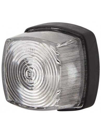 Žibintas 5W, kvadratinis, 12V, skaidrus, tvirtinamas varžtais, 62xHella Žibintas 5W, kvadratinis, 12V, skaidrus, tvirtinamas varžtais, 62xHella