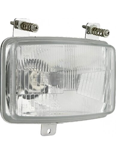 Žibintas halogeninis, stačiakampis, 12/24V, 156x93mm, Kramp Žibintas halogeninis, stačiakampis, 12/24V, 156x93mm, Kramp