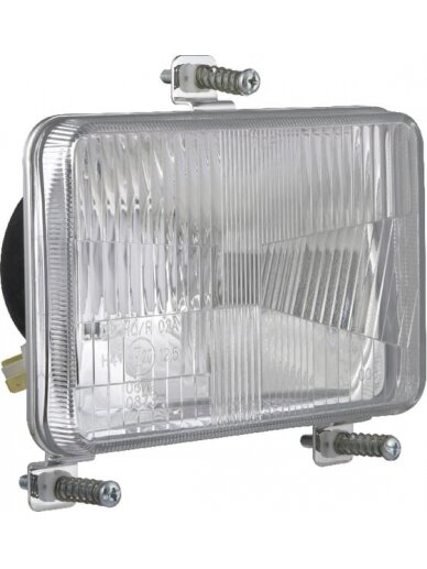Žibintas halogeninis, stačiakampis, 12/24V, 168x106mm, Kramp Žibintas halogeninis, stačiakampis, 12/24V, 168x106mm, Kramp