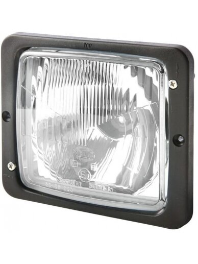 Žibintas halogeninis, stačiakampis, 12/24V, skaidrus, tvirtinamas varžtais, 173x99x144mm, Hella Žibintas halogeninis, stačiakampis, 12/24V, skaidrus, tvirtinamas varžtais, 173x99x144mm, Hella