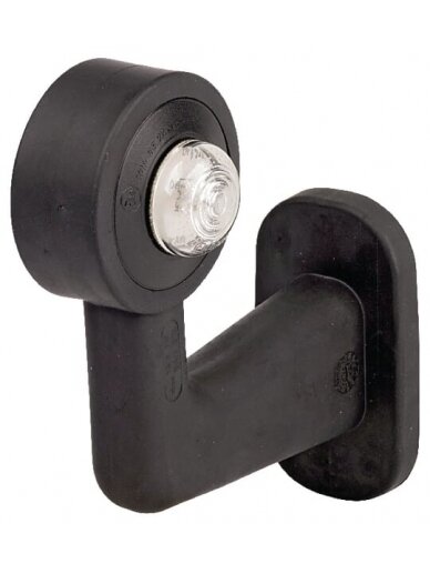 Žibintas RH LED, apvalus, 12/24V, baltas, tvirtinamas varžtais, 125x145mm, Waś Žibintas RH LED, apvalus, 12/24V, baltas, tvirtinamas varžtais, 125x145mm, Waś