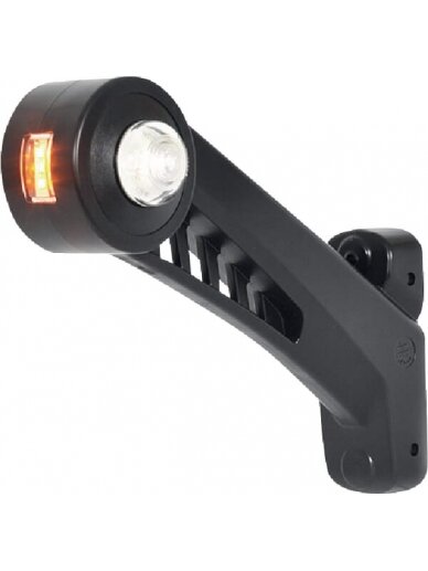 Žibintas RH LED, apvalus, 12/24V, gintarinis/raudonas/baltas, tvirtinamas varžtais, 180x161mm, Waś 2 Žibintas RH LED, apvalus, 12/24V, gintarinis/raudonas/baltas, tvirtinamas varžtais, 180x161mm, Waś 2