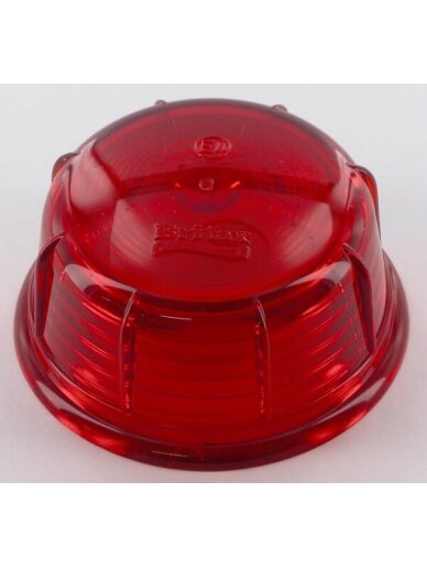 Žibinto gaubtas, raudonas, apvalus Ø60 mm LH/RH "Britax Žibinto gaubtas, raudonas, apvalus Ø60 mm LH/RH "Britax