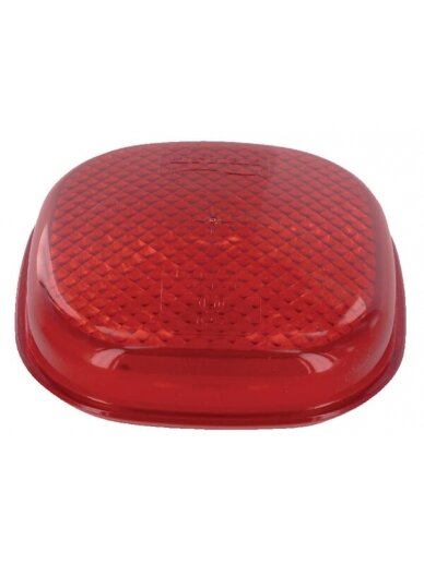 Žibinto gaubtas, raudonas, kvadratinis 98x98mm LH/RH "Britax Žibinto gaubtas, raudonas, kvadratinis 98x98mm LH/RH "Britax